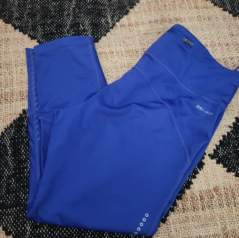 Nike Blue Dri-FIT Leggings